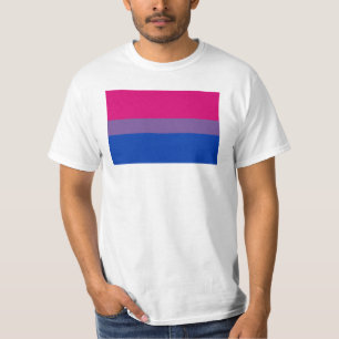 Bisexuelle Stolperflagge T-Shirt