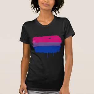 Bisexuelle Stolz-Farben T-Shirt