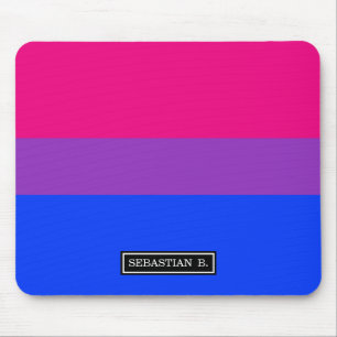 Bisexuelle Stolz-Flagge Mousepad