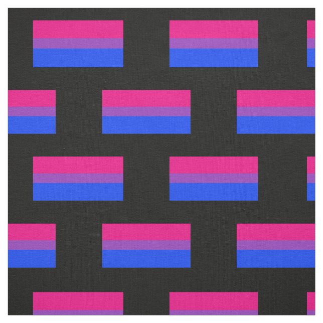 Bisexuelle Stolz-Flagge Stoff (Muster)
