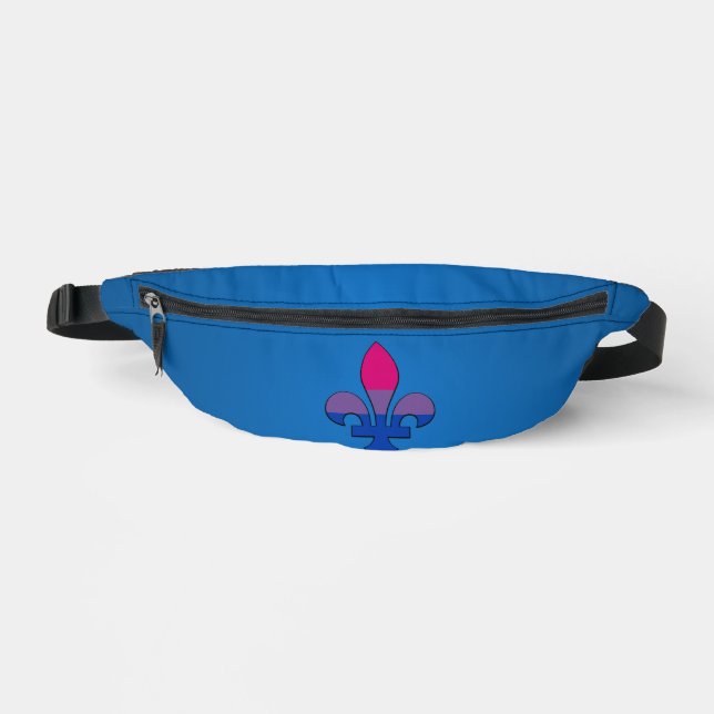 Bisexuelle Stolz Fleur-de-lis  Rucksack (Vorderseite)