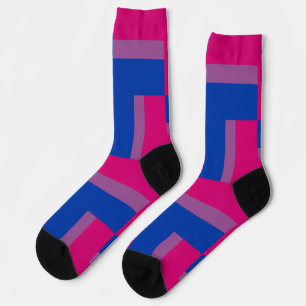 Bisexuelle Stolz-Socken mit Inspiriert Crew Socken