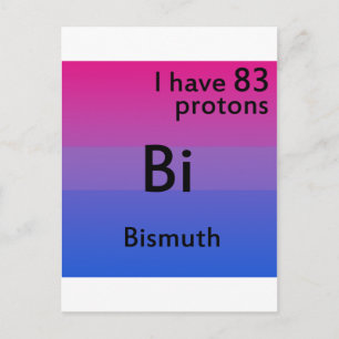 Bisexuelle Wissenschaft Postkarte