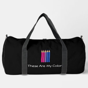Bisexuellen-Stolz-Bleistifte Duffle Bag