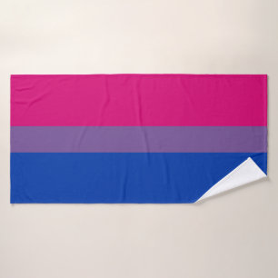 Bisexuellen-Stolz-Flagge Badehandtuch