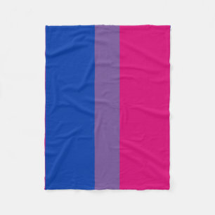 Bisexuellen-Stolz-Flagge Fleecedecke