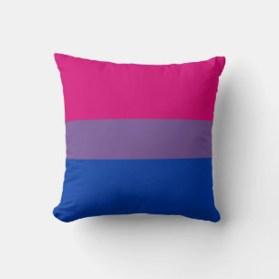 Bisexuellen-Stolz-Flagge Kissen
