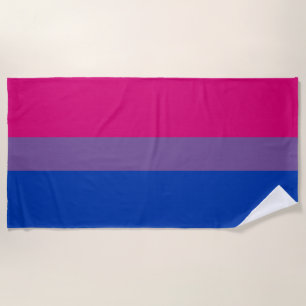 Bisexuellen-Stolz-Flagge Strandtuch