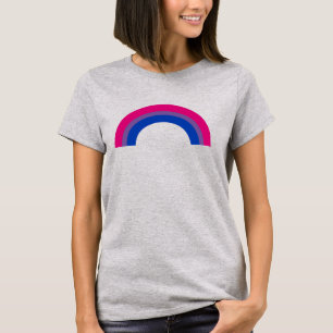 Bisexuellen Stolz Regenbogen T-Shirt