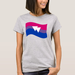 Bisexuellen-Stolz-T-Shirt T-Shirt
