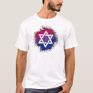 Bisexueller Davidsstern T-Shirt