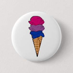 Bisexueller Eis Button