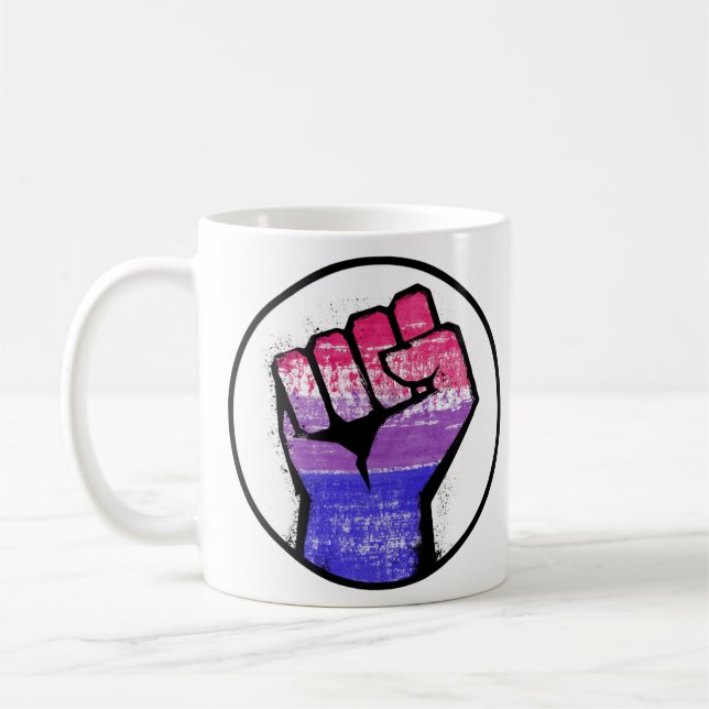 Bisexueller Faustkreis Kaffeetasse (Links)