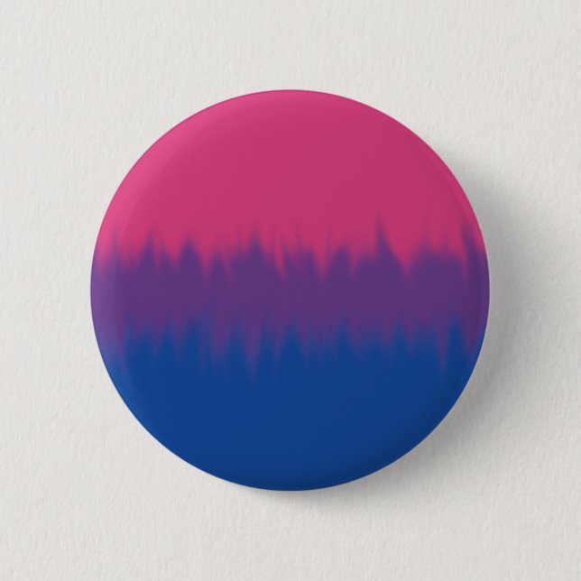 Bisexueller-Flaggen-Button Button (Vorderseite)