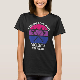 Bisexueller LGBT-Stolz I schwingen beide Wege gewa T-Shirt