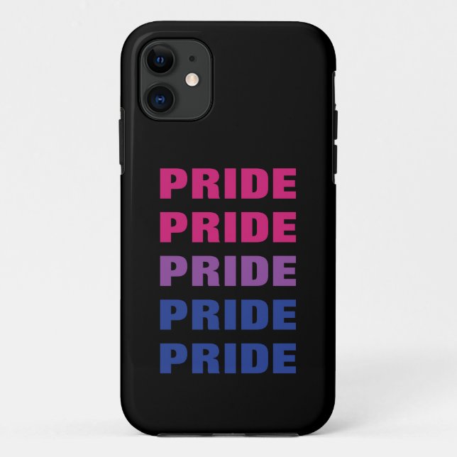 Bisexueller LGBTQ-Pride, anpassbarer, mehrfacher T Case-Mate iPhone Hülle (Rückseite)