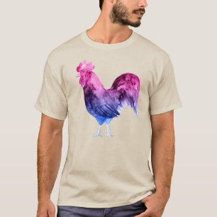 Bisexueller Pride-Hahn T-Shirt