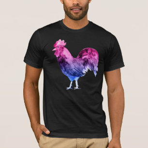 Bisexueller Pride-Hahn T-Shirt