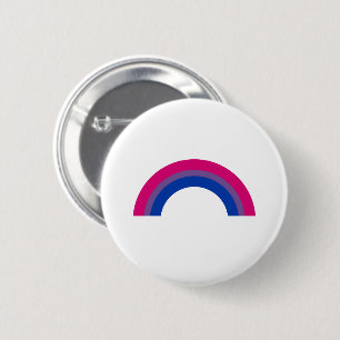 Bisexueller Regenbogen Button