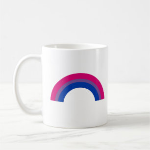 Bisexueller Regenbogen Kaffeetasse