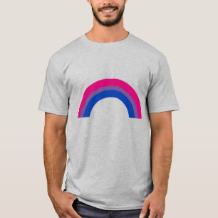Bisexueller Regenbogen T-Shirt