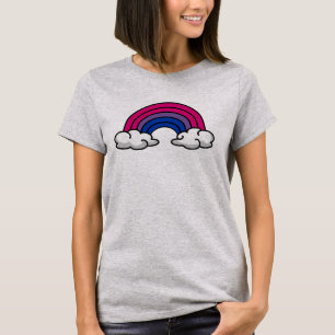 Bisexueller Regenbogenstolz T-Shirt
