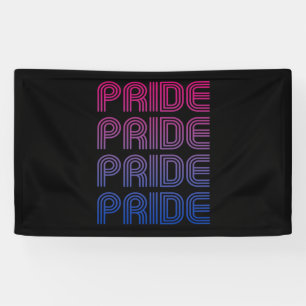 Bisexueller Retro-Stolz Banner