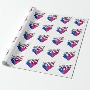 Bisexueller Stolz-Ausbruch Geschenkpapier