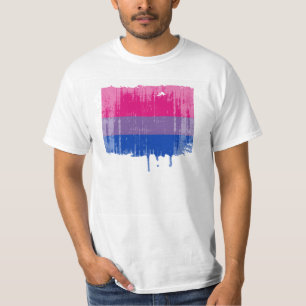 BISEXUELLER STOLZ BEUNRUHIGTER ENTWURF T-Shirt