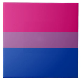 Bisexueller Stolz (Bi-Flagge) Fliese