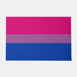 Bisexueller Stolz (Bi-Flagge) Fußmatte
