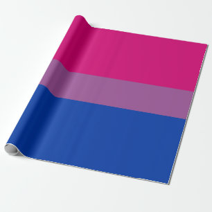 Bisexueller Stolz (Bi-Flagge) Geschenkpapier