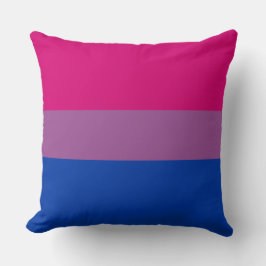 Bisexueller Stolz (Bi-Flagge) Kissen