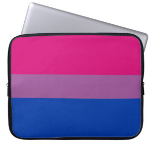 Bisexueller Stolz (Bi-Flagge) Laptopschutzhülle