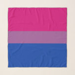 Bisexueller Stolz (Bi-Flagge) Schal<br><div class="desc">Dieses Design zeigt die BiSexuelle Stolz-Fahne, die 1998 von Michael Page entworfen wurde. Es sollte der Bisexuellen-Gemeinschaft ein eigenes Symbol geben, das mit der Gay Pride-Fahne vergleichbar ist. In der Fahne ist das Rosa für die gleiche Anziehungskraft der Geschlechter, Blau für unterschiedliche Anziehungskraft der Geschlechter, und lila ist es, die...</div>