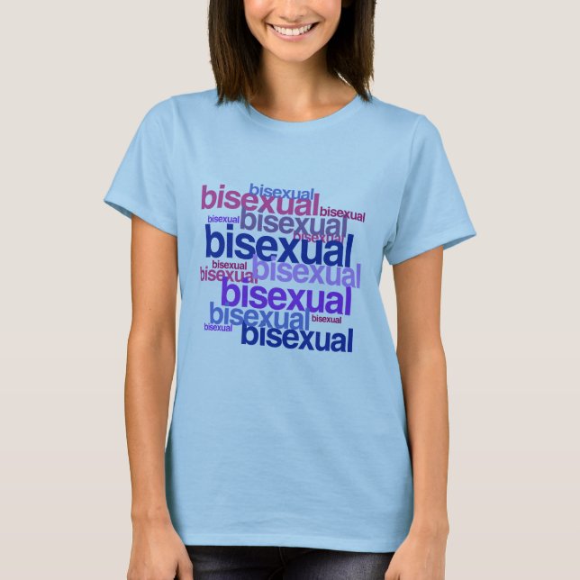BISEXUELLER STOLZ CLUSTER -.png T-Shirt (Vorderseite)