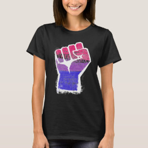 Bisexueller Stolz-Faust-T-Shirt T-Shirt