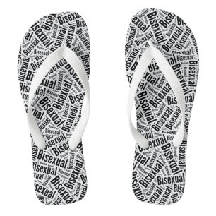 Bisexueller Stolz Flip Flops