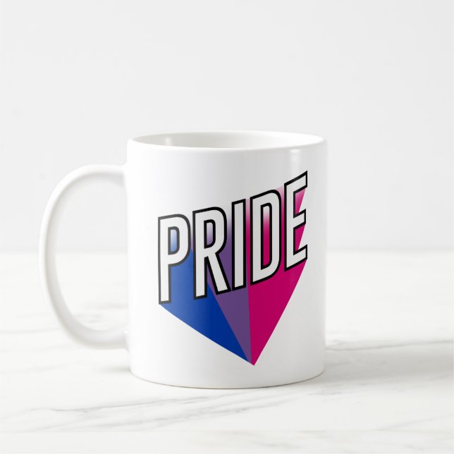 Bisexueller Stolz Kaffeetasse (Links)