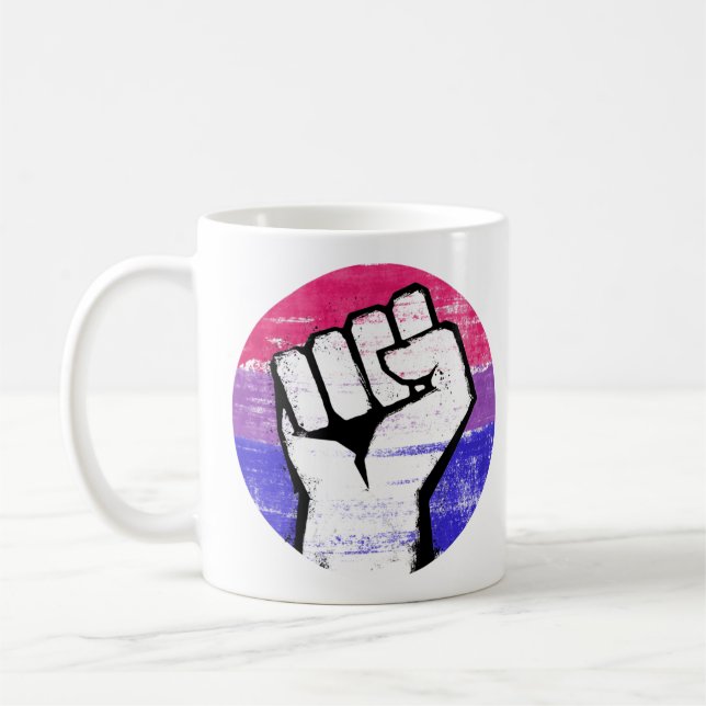 Bisexueller Stolz Kaffeetasse (Links)