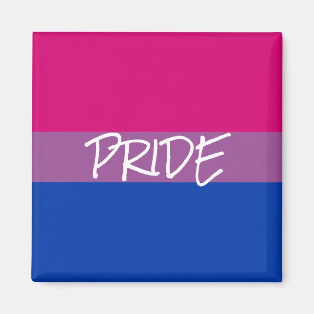 Bisexueller Stolz Magnet (Vorne)