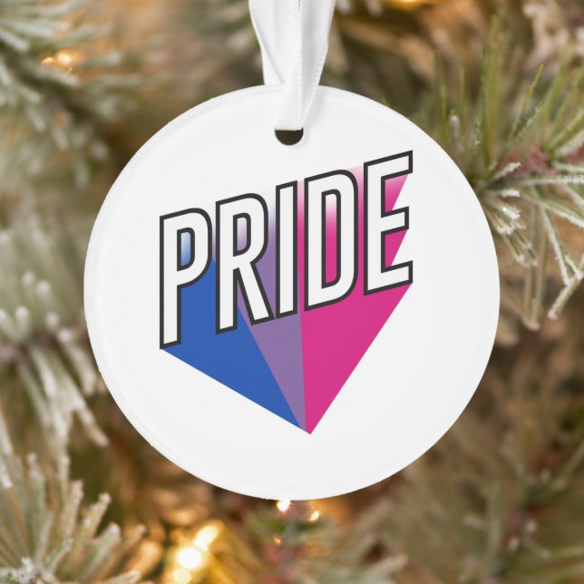 Bisexueller Stolz Ornament (Baum)