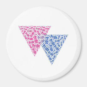 BISEXUELLER STOLZ - .PNG MAGNET