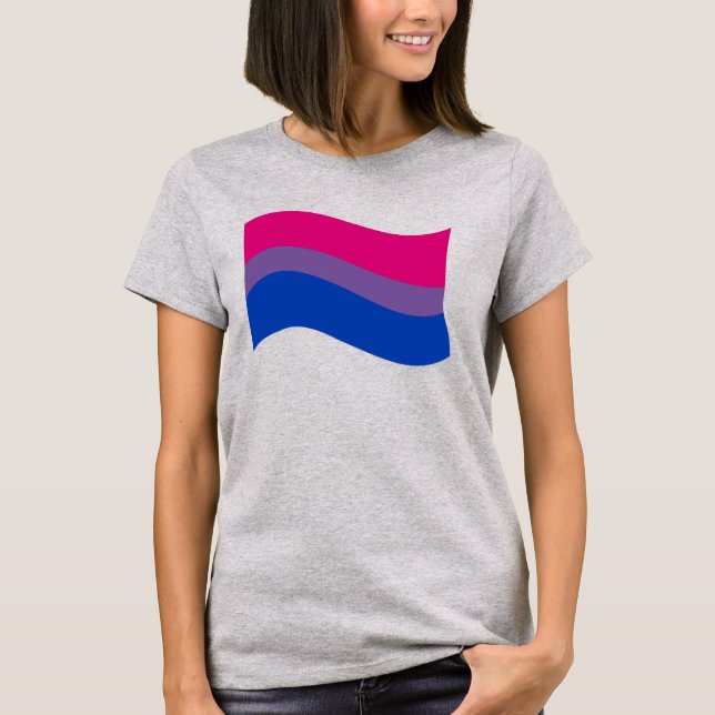 Bisexueller Stolz T-Shirt (Vorderseite)