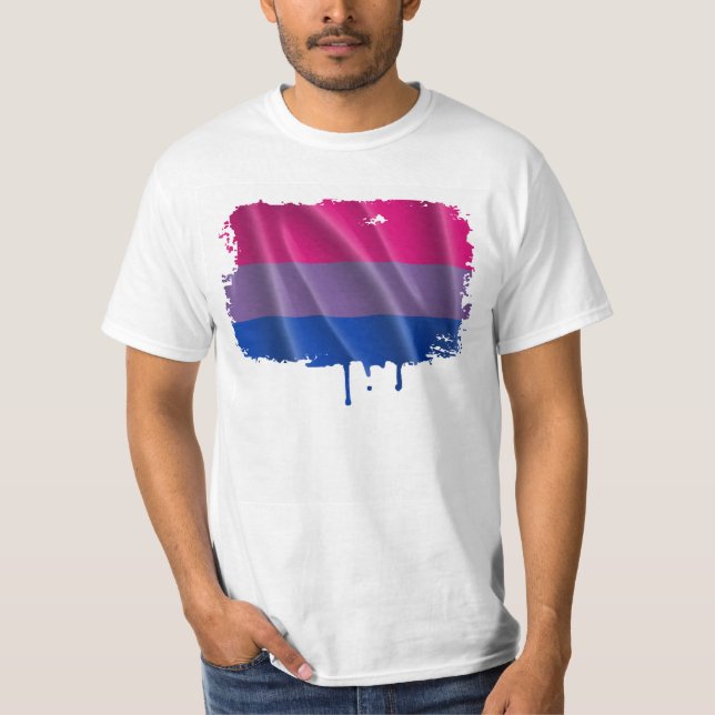 BISEXUELLER STOLZ T-Shirt (Vorderseite)