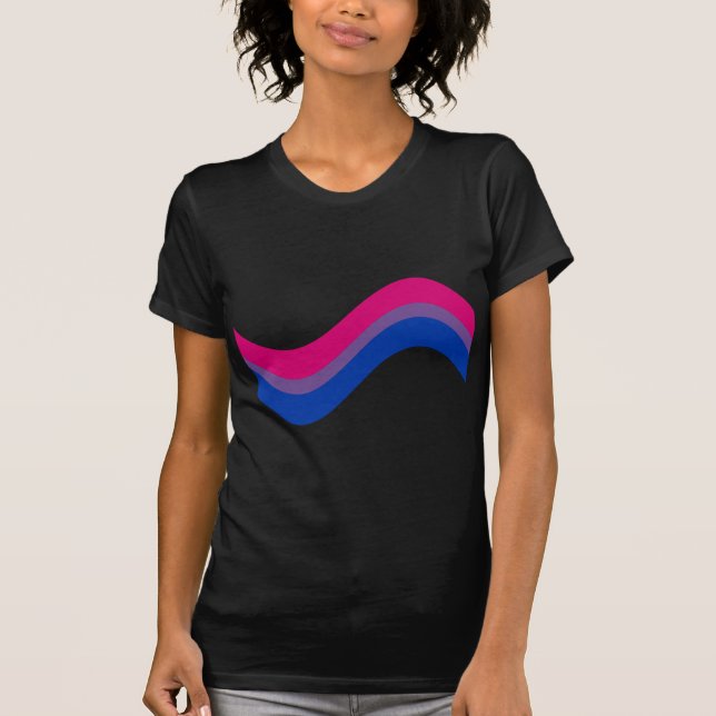 Bisexueller Stolz T-Shirt (Vorderseite)