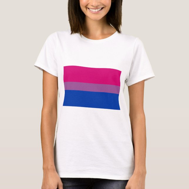 Bisexueller Stolz T-Shirt (Vorderseite)