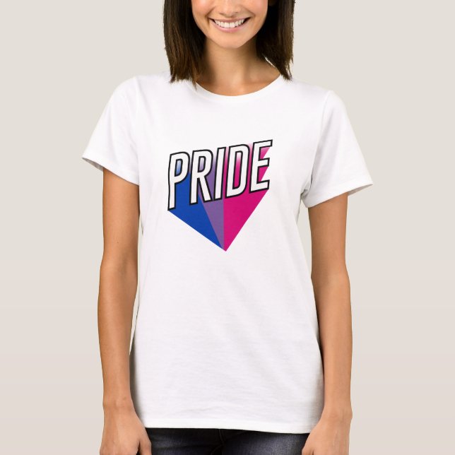 Bisexueller Stolz T-Shirt (Vorderseite)