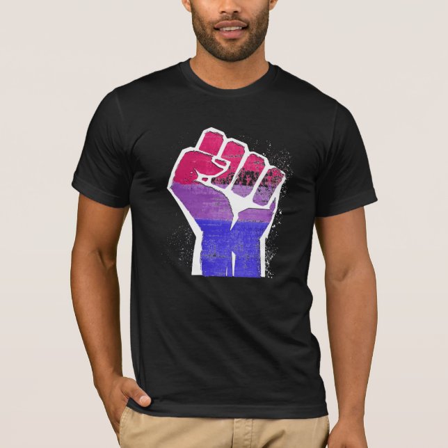 Bisexueller Stolz T-Shirt (Vorderseite)