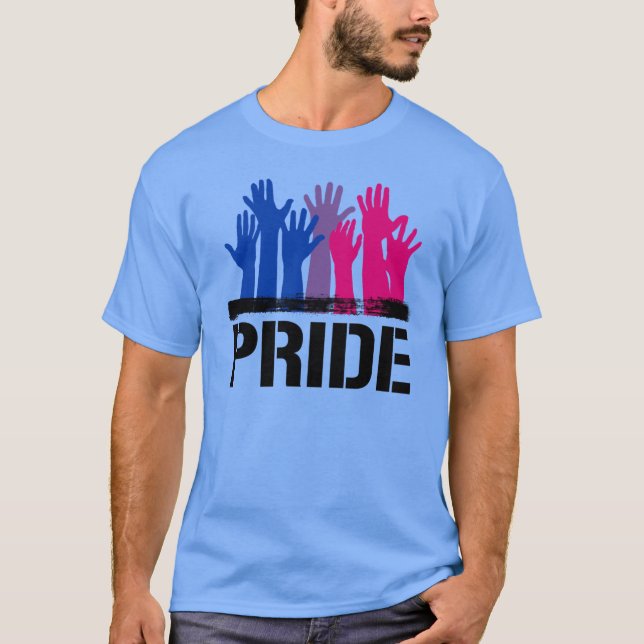 Bisexueller Stolz T - Shirt (Vorderseite)